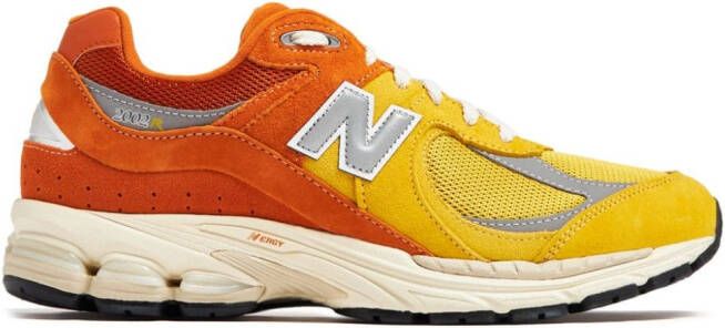 New Balance 574 sneakers met colourblocking Oranje