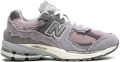 New Balance 550 logo-embossed low-top leather sneakers Wit - Roze