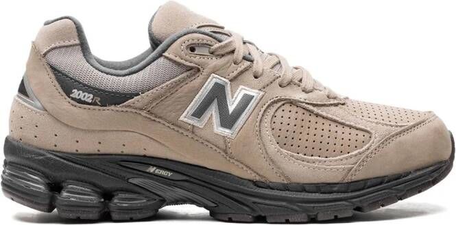 New Balance 2002R suède sneakers met logo-applicatie Beige