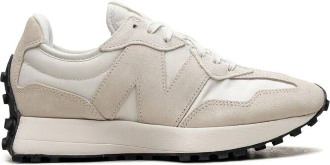 New Balance 327 sneakers met logopatch Beige