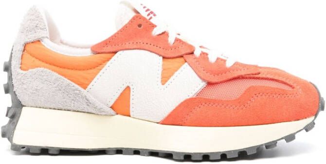 New Balance 327 suède sneakers Oranje