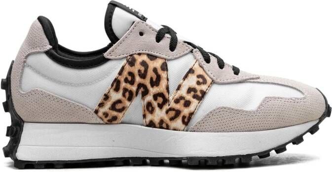 New Balance 327 "White Leopard" sneakers Wit