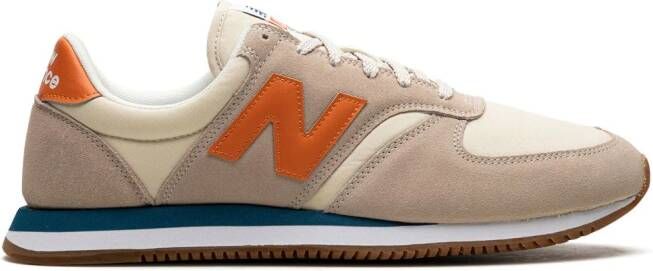 New Balance "420v2 Beige Orange suède sneakers"