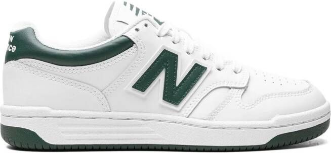 New Balance 480 "White Nightwatch Green" sneakers Wit