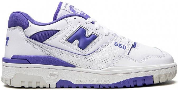 New Balance "550 Aura Purple low-top sneakers " Wit