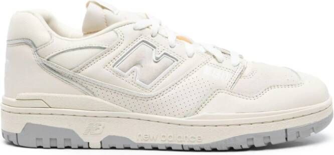 New Balance 550 leren sneakers met vlakken Beige