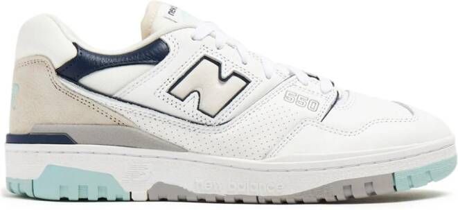 New Balance 327 sneakers met suède vlak Blauw