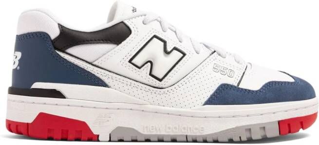 New Balance 550 sneakers met logo patch Wit