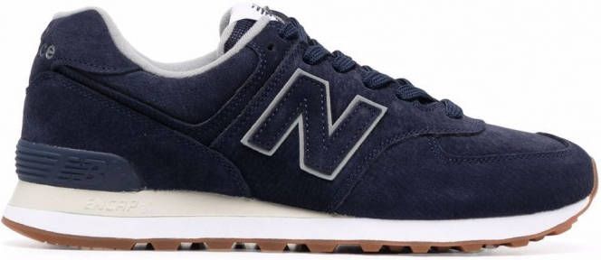 New Balance Sneakers met logopatch Blauw