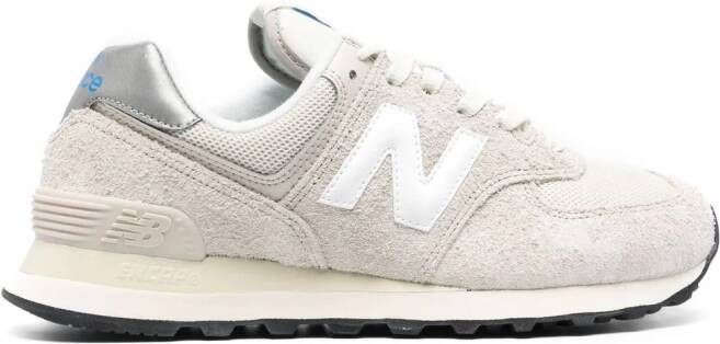 New Balance Sneakers met logopatch Grijs