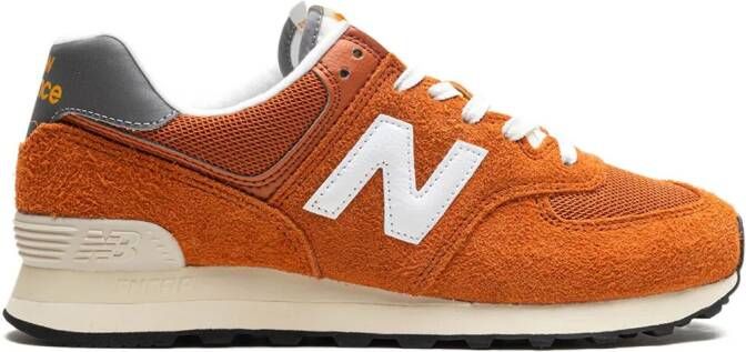 New Balance 574 "Orange White" sneakers Oranje