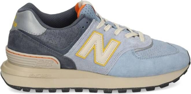 New Balance 574 sneakers met vlakken Blauw