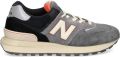 New Balance 574 sneakers met vlakken Grijs - Grijs