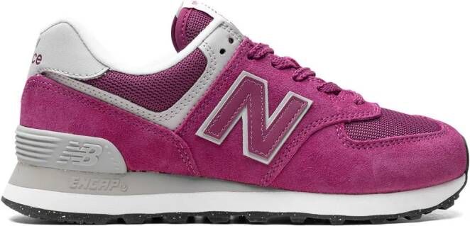 New Balance "574 Pink Suede sneakers" Roze