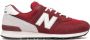 New Balance "574 Red White sneakers" Rood - Thumbnail 1