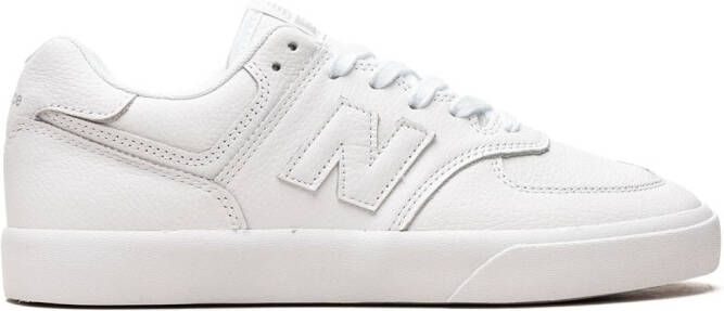 New Balance "574 Triple White sneakers" Wit