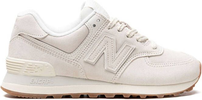 New Balance 574 "White Tan" sneakers Wit