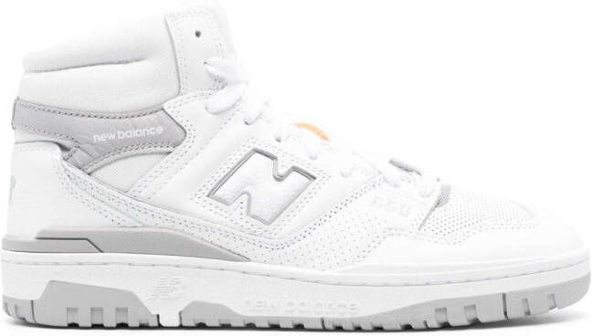 New Balance 650 high-top leren sneakers Wit