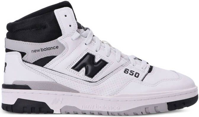 New Balance 650 high-top sneakers Wit