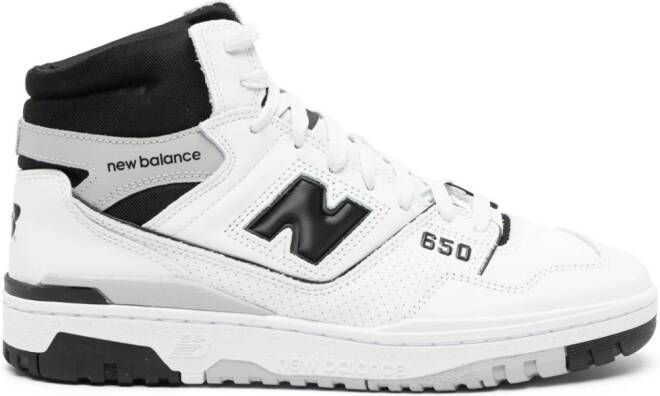 New Balance 650 high-top sneakers Wit