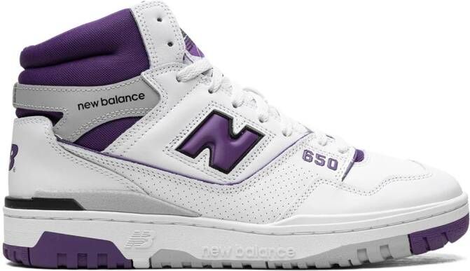 New Balance 650 high-top sneakers Wit