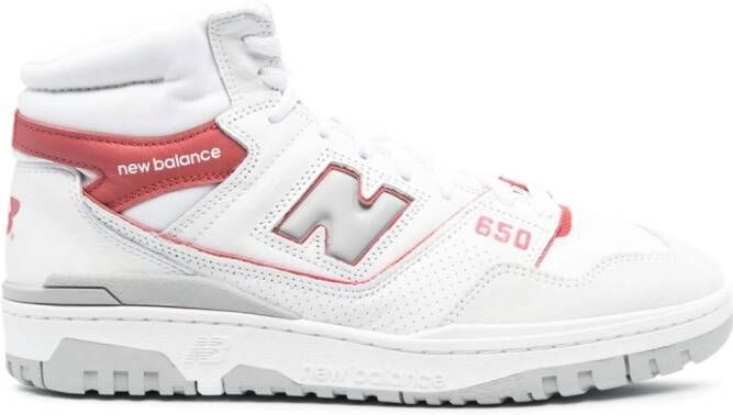 New Balance 650 high-top sneakers Wit