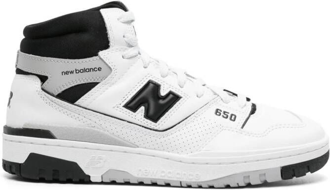 New Balance 650 high-top sneakers Wit