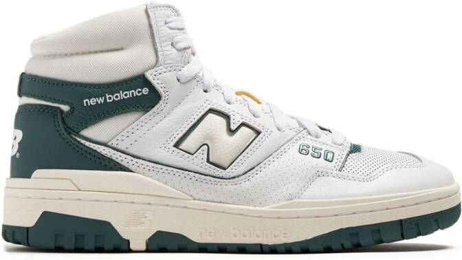 New Balance 650 high-top sneakers Wit