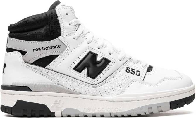 New Balance 650 high-top sneakers Wit