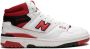 New Balance "650 White Red sneakers" Wit - Thumbnail 1