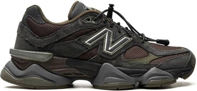 New Balance 9060 "Blacktop Dark Moss Black" sneakers Bruin