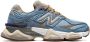 New Balance 9060 low-top sneakers Blauw - Thumbnail 1