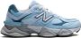 New Balance 9060 sneakers met logopatch Blauw - Thumbnail 1