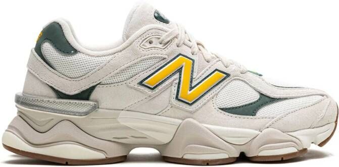 New Balance 9060 "White Green" sneakers Beige