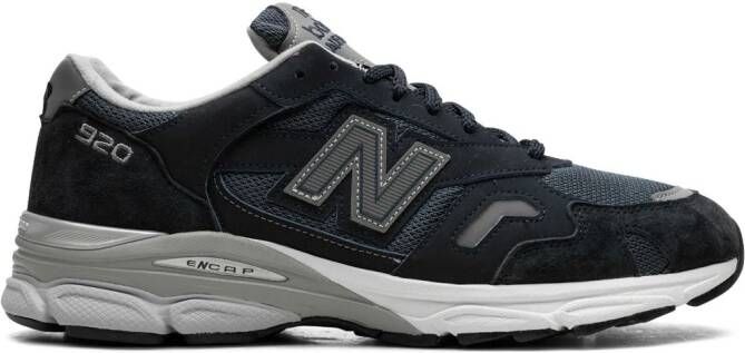 New Balance 920 suède sneakers Blauw