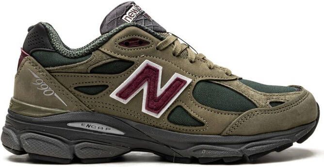 New Balance 990v3 low-top sneakers Groen