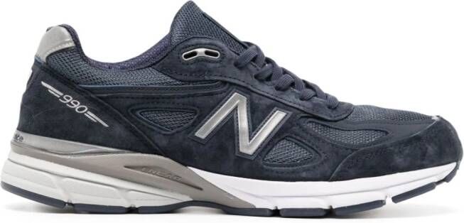 New Balance 990v4 low-top sneakers Blauw