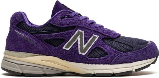 New Balance "990v4 suède Purple sneakers" Paars