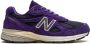 New Balance "990v4 suède Purple sneakers" Paars - Thumbnail 6