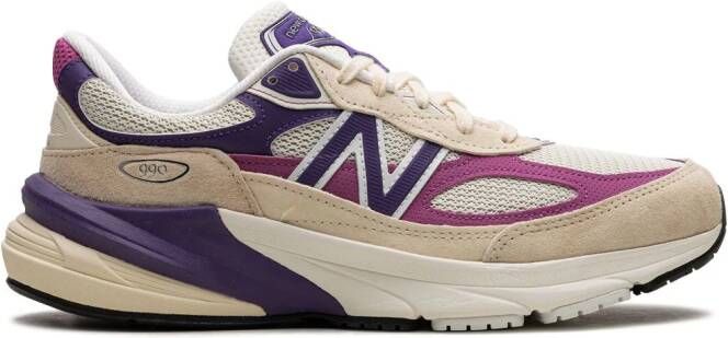 New Balance 990v6 "Made in USA Macadamia Nut Magenta" sneakers Beige