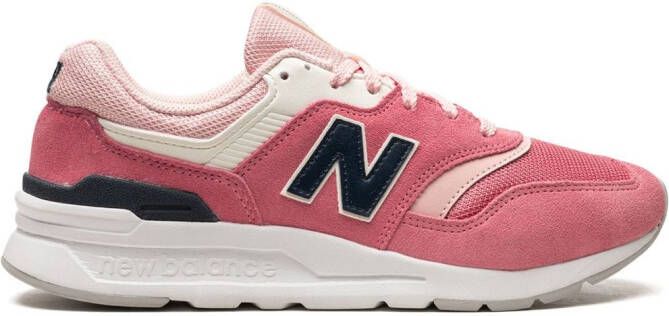 New Balance "997 Pink Haze White sneakers" Roze