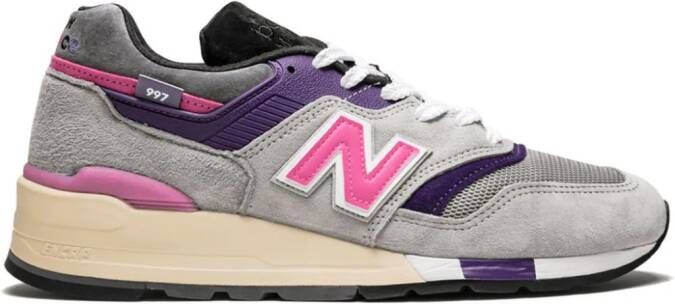 New Balance X-90 low-top trainers Zwart