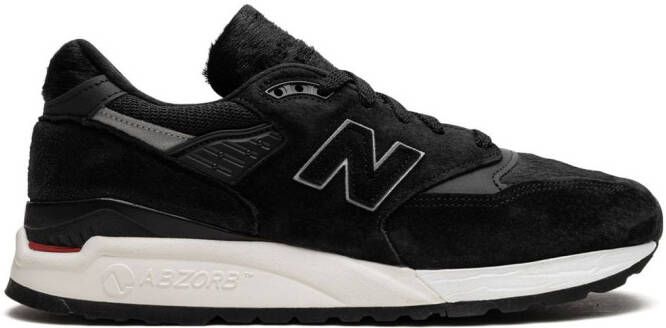 New Balance "998 Black sneakers" Zwart