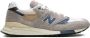 New Balance "998 Made in USA Grey Navy sneakers" Grijs - Thumbnail 1