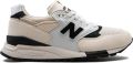 New Balance 998 Made in USA "White Black" sneakers Wit - Wit