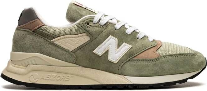 New Balance 998 "Olive" sneakers Groen