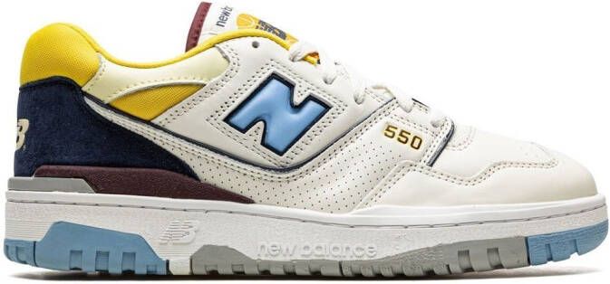 New Balance BB550 low-top sneakers Wit