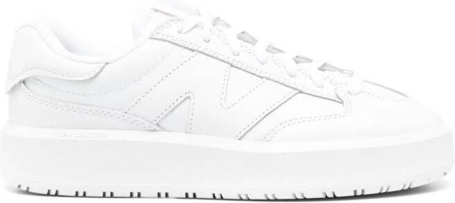New Balance CT302 leren sneakers Wit