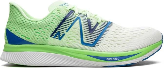 New Balance "FuelCell SuperComp Pacer LE White Green Blue sneakers" Groen