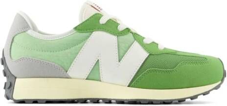 New Balance Kids 327 sneakers met suède vlak Groen